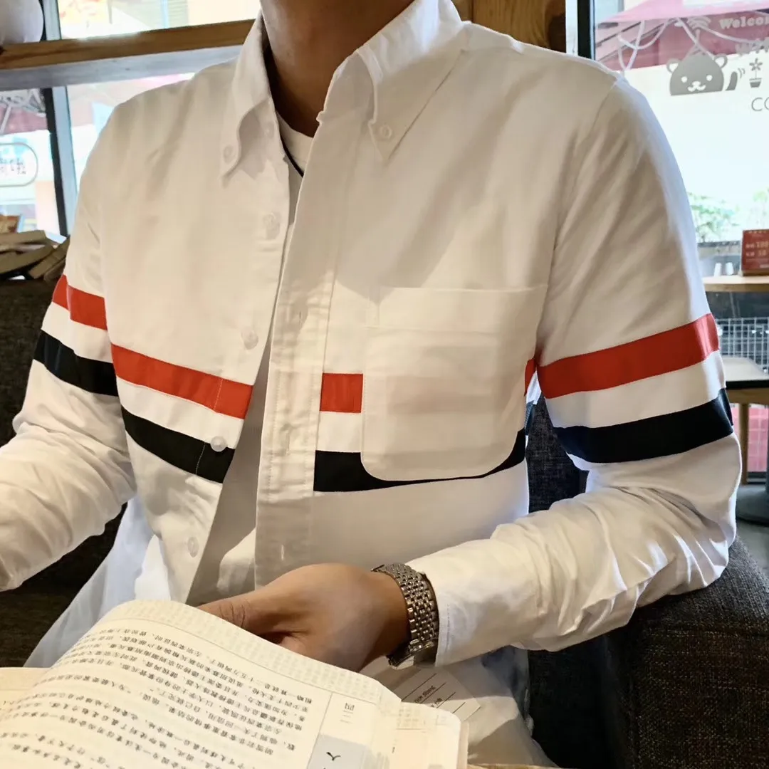 ：903 （TB ） THOM BROWNE .TBClassic Quality + Same Style ：0/1/2/3/4 ：White/Blue